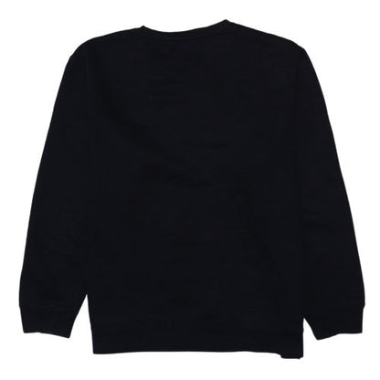 Lacoste Men's Black 2XL Crew Neck Logo Sweatshirt Regular Fit