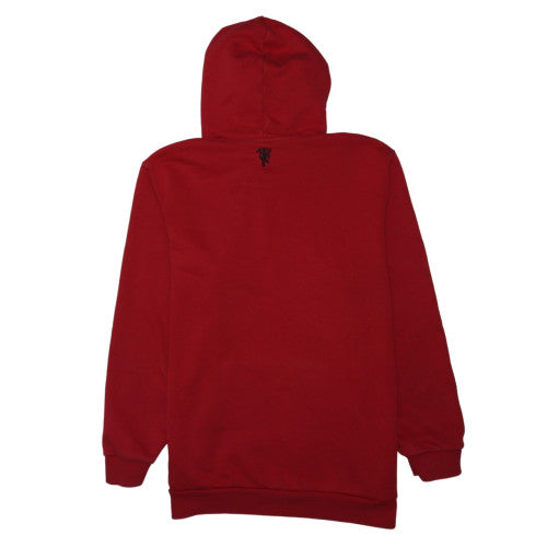 Adidas Mens Red Manchester United Pullover Hoodie XL