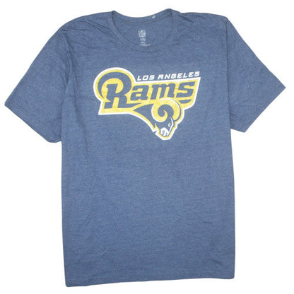 NFL Pro Line Los Angeles Rams Men's Blue 4XL Cotton Graphic T-Shirt