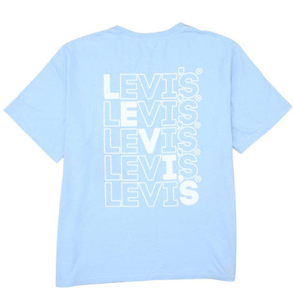 Levi’s Men Blue Relaxed Fit Logo Cotton T-Shirt XL