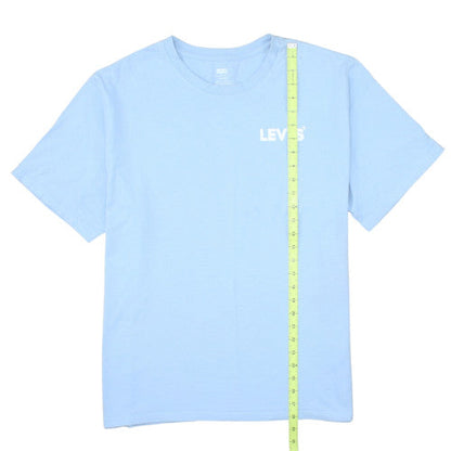 Levi’s Men Blue Relaxed Fit Logo Cotton T-Shirt XL