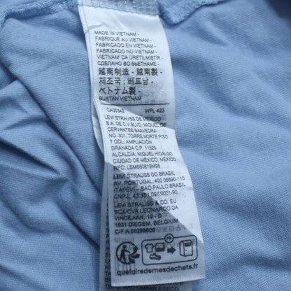 Levi’s Men Blue Relaxed Fit Logo Cotton T-Shirt XL
