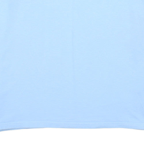 Levi’s Men Blue Relaxed Fit Logo Cotton T-Shirt XL