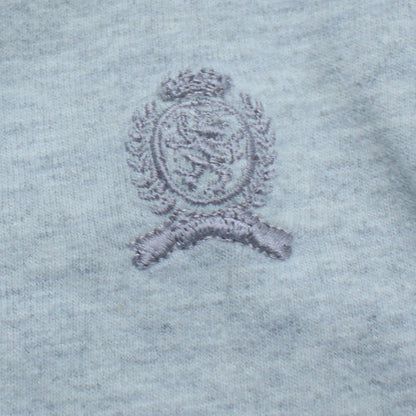 Tommy Hilfiger Men's Grey 2XL Classic Embroidered Logo Cotton T-Shirt