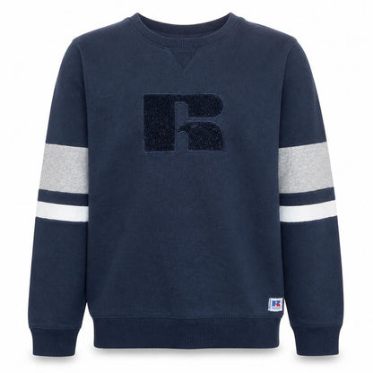 Russell Athletic Men's Blue L Pullover Sweatshirt Crew Neck