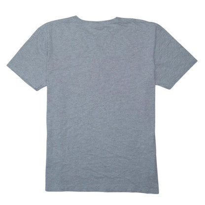 Quiksilver Men’s Grey Graphic Logo Regular Fit T-Shirt XL