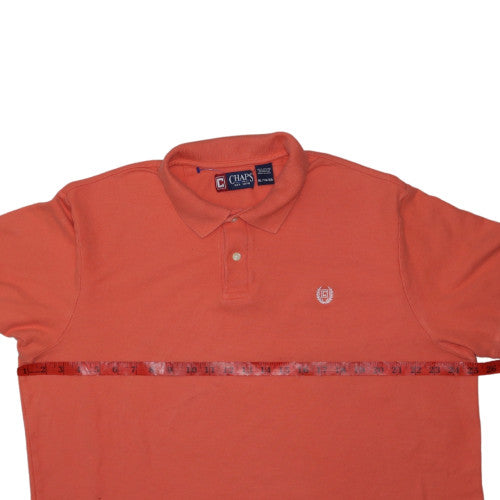 Chaps Men's Orange XL Cotton Polo Shirt Classic Fit
