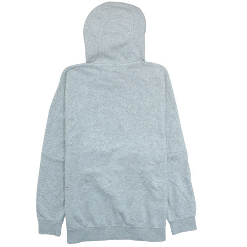 Nike Mens Grey L Pullover Hoodie Fleece Sportswear Graphic Print