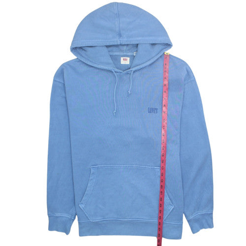 Levi's Men's Blue Pullover Hoodie XL Regular Fit Fleece