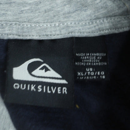 Quiksilver Men’s Multicoloured XL Pullover Hoodie with Graphic Print