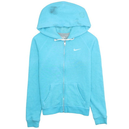 Nike Men's Blue Full Zip Hoodie Size S Athletic Dept Logo