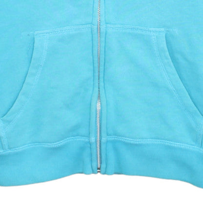 Nike Men's Blue Full Zip Hoodie Size S Athletic Dept Logo