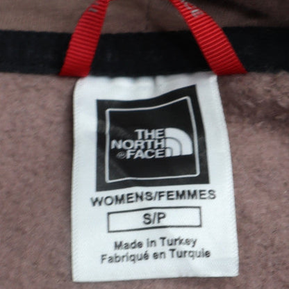 The North Face Womens Brown Pullover Hoodie S Cotton Blend