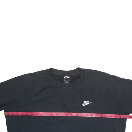 Nike Women Black XL Pullover Sweatshirt Crew Neck Logo Athletic