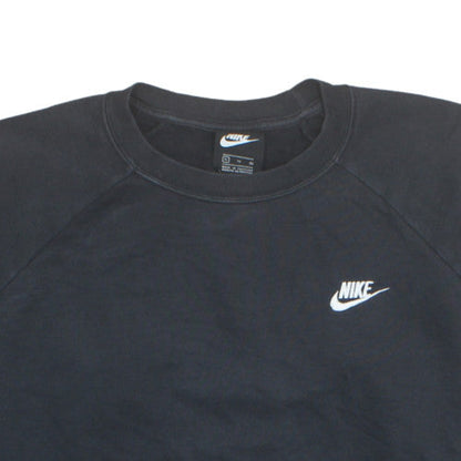Nike Women Black XL Pullover Sweatshirt Crew Neck Logo Athletic