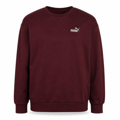 Puma Men Red Crew Neck Pullover Sweatshirt Size M