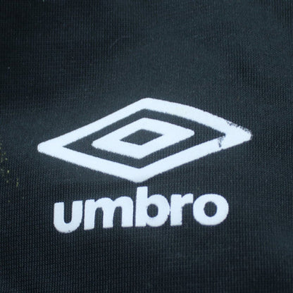 Umbro Men's Black XL Track Pants with Side Stripe and Zip Pockets