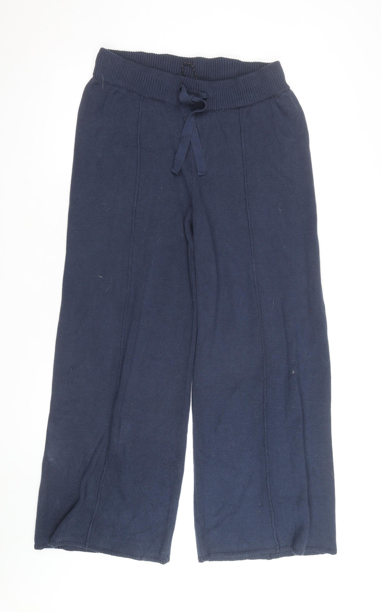 Threadbare Women’s Blue Knit Drawstring Sweatpants Size 16