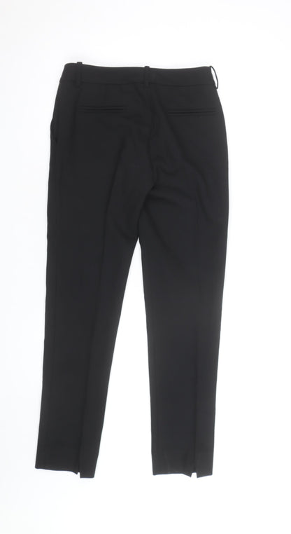 ROSSO35 Women's Black Slim Fit Tailored Trousers Size 12