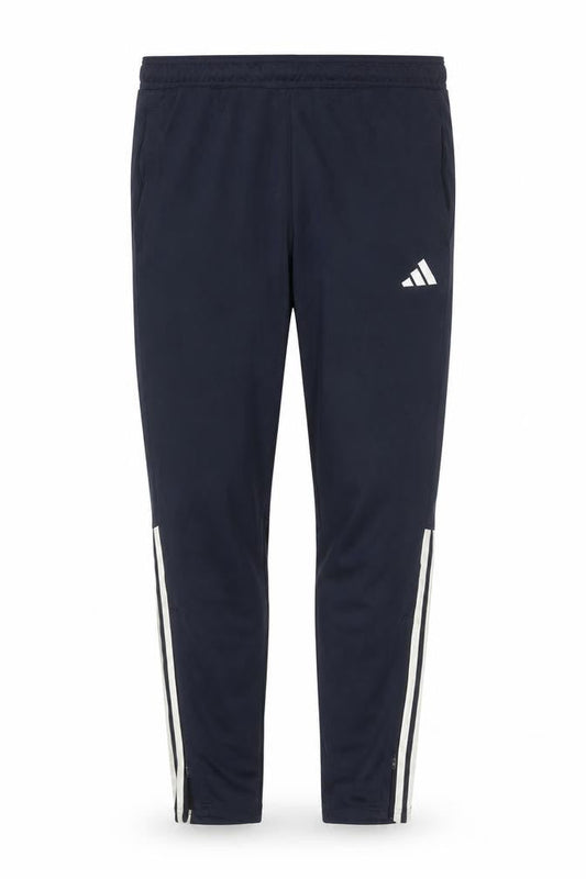 Adidas Men's Blue Track Pants L Tapered Fit AEROREADY Activewear