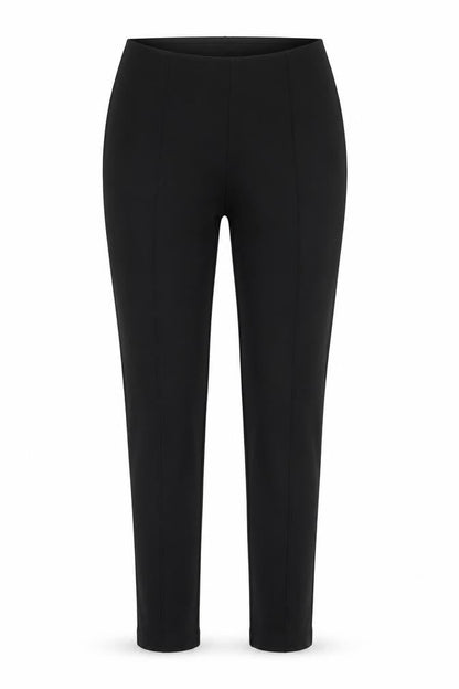 Dunnes Stores Womens Black Slim Leg Stretch Jersey Trousers S