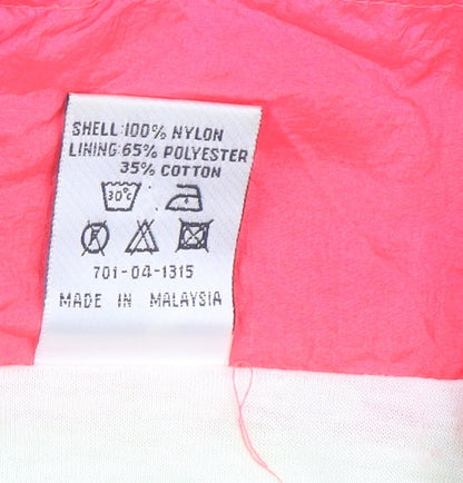 Puma Womens Multicoloured 80s Retro Windbreaker Jacket Size 12