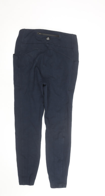 Next Women's Blue Size 14 Leggings Cotton Blend Stretch Trousers