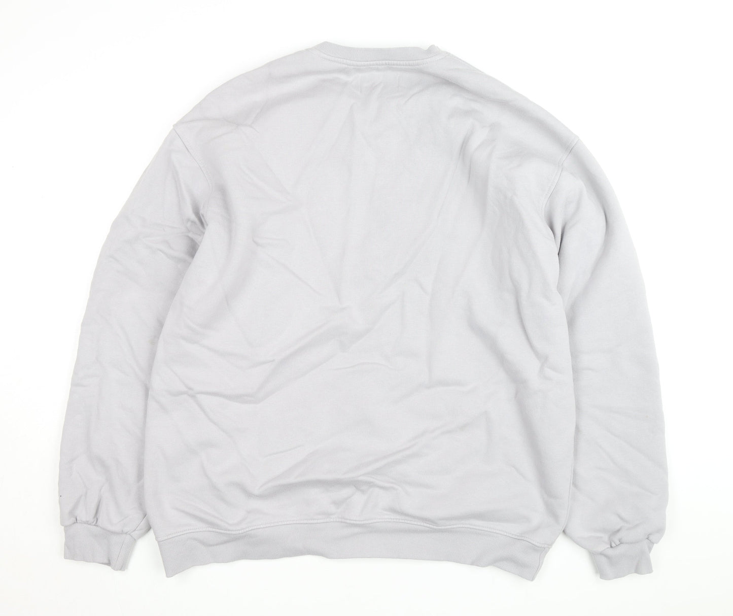 Carlsberg Unisex Grey Pullover Sweatshirt L Beer Logo Fleece
