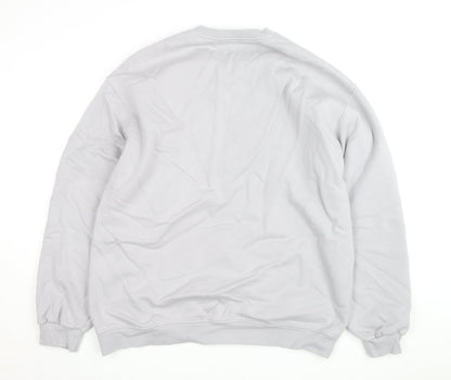 Carlsberg Unisex Grey Pullover Sweatshirt L Beer Logo Fleece
