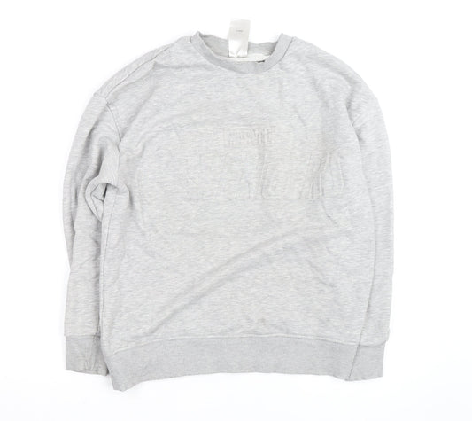 Marvel Men’s Grey Crew Neck Pullover Sweatshirt Size S