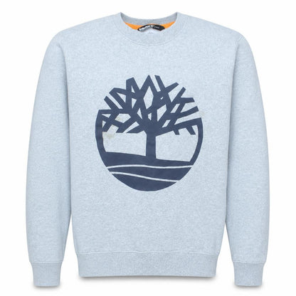 Timberland Mens Grey Regular Fit Logo Sweatshirt M