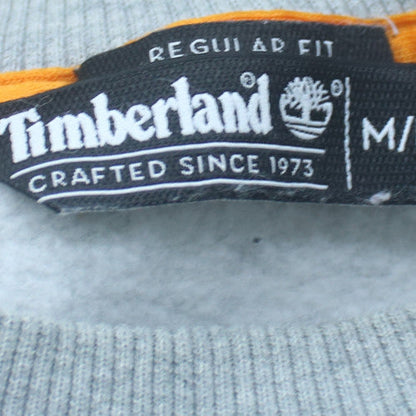 Timberland Mens Grey Regular Fit Logo Sweatshirt M