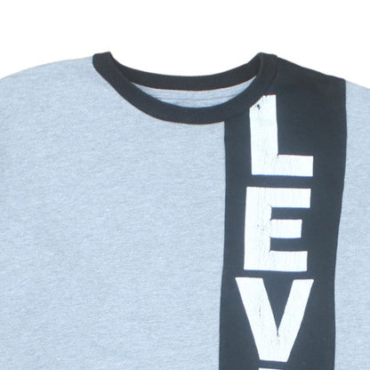 Levi's Boys Grey Colourblock Logo Pullover Sweatshirt 16 Years