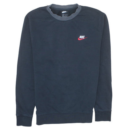 Nike Men's Blue XS Crew Neck Pullover Sweatshirt