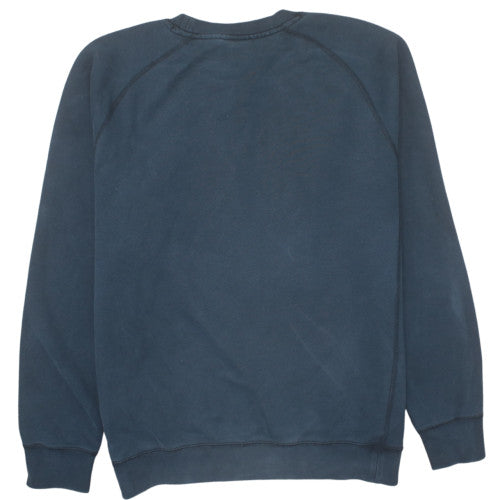 Nike Men Blue Air Logo Pullover Sweatshirt Size M