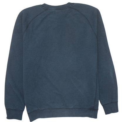 Nike Men Blue Air Logo Pullover Sweatshirt Size M