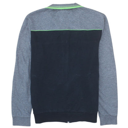Hugo Boss Mens Grey Full Zip Sweatshirt Jacket Size M Regular Fit