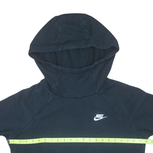 Nike Men's Blue Pullover Hoodie Size M Fleece Sweatshirt