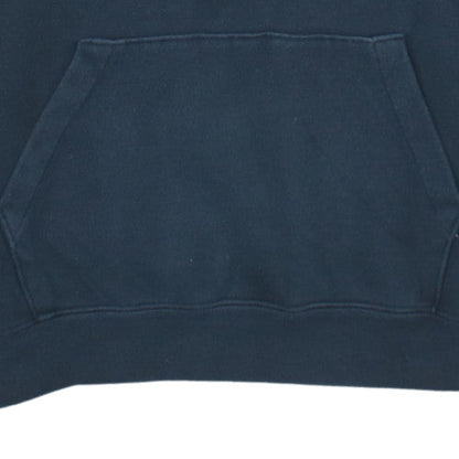 Nike Men's Blue Pullover Hoodie Size M Fleece Sweatshirt