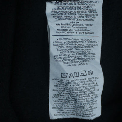 Nike Men's Black Graphic Logo Crew Neck Sweatshirt Size M
