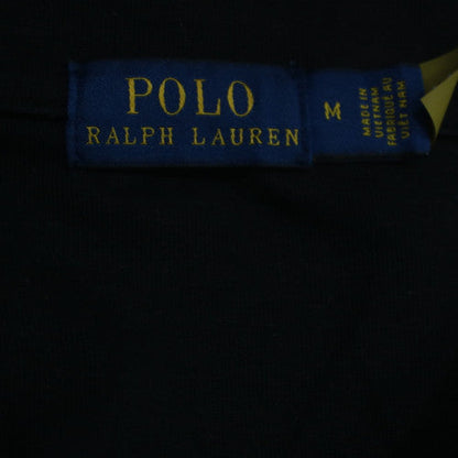 Ralph Lauren Men's Black 1/2 Zip Collared Sweatshirt Size M
