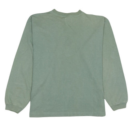 Levi's Men's Green Henley Sweatshirt Size L Vintage Cotton