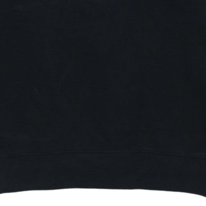 Nike Men's Black L Pullover Sweatshirt Crew Neck Logo Fleece
