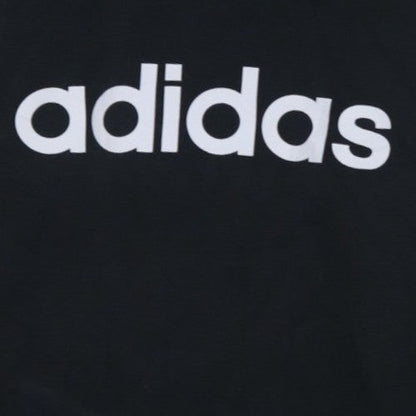 Adidas Women Black Pullover Hoodie Size L Hooded Sweatshirt