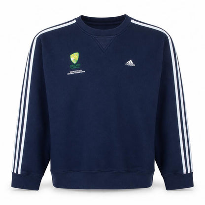 adidas Men's Blue Pullover Crew Neck Sweatshirt Size M
