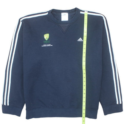 adidas Men's Blue Pullover Crew Neck Sweatshirt Size M