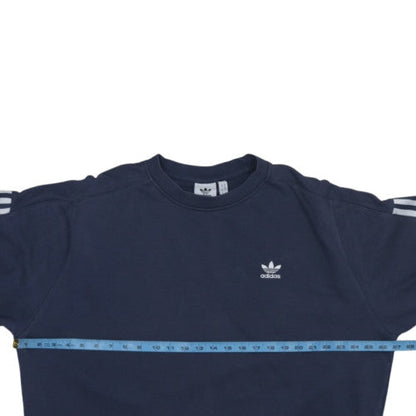 Adidas Men’s Blue XL Crew Neck Pullover Sweatshirt