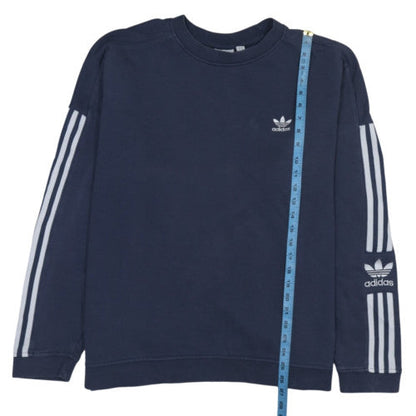 Adidas Men’s Blue XL Crew Neck Pullover Sweatshirt