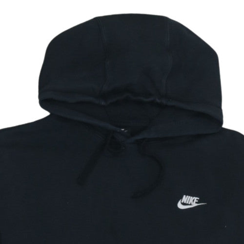 Nike Women's Black Pullover Hoodie Size L 100% Cotton Casual Sweatshirt