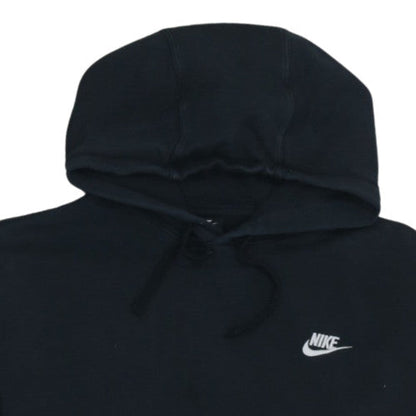 Nike Women's Black Pullover Hoodie Size L 100% Cotton Casual Sweatshirt
